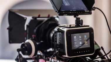 Man who sold his successful business to make a movie on set