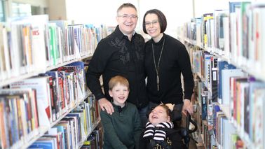 Northwestern Mutual financial advisor Kacy Seitz and family