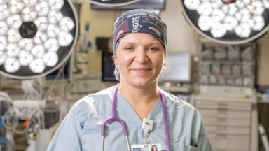 Nurse Alexandra Olinsky