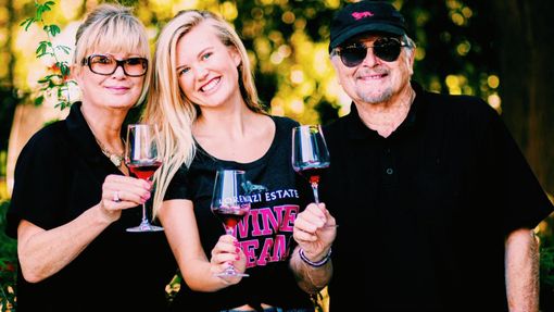 The Lorenzi family at Lorenzi Estate Vineyards
