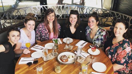 Moms on a mom retreat